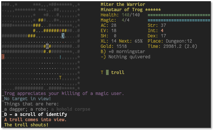 dungeon crawl stone soup windowed mode